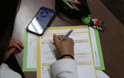 ワークシートの様子
